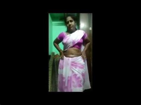 full sexy aunty|Tamil Mom dress change captured his neighbours son